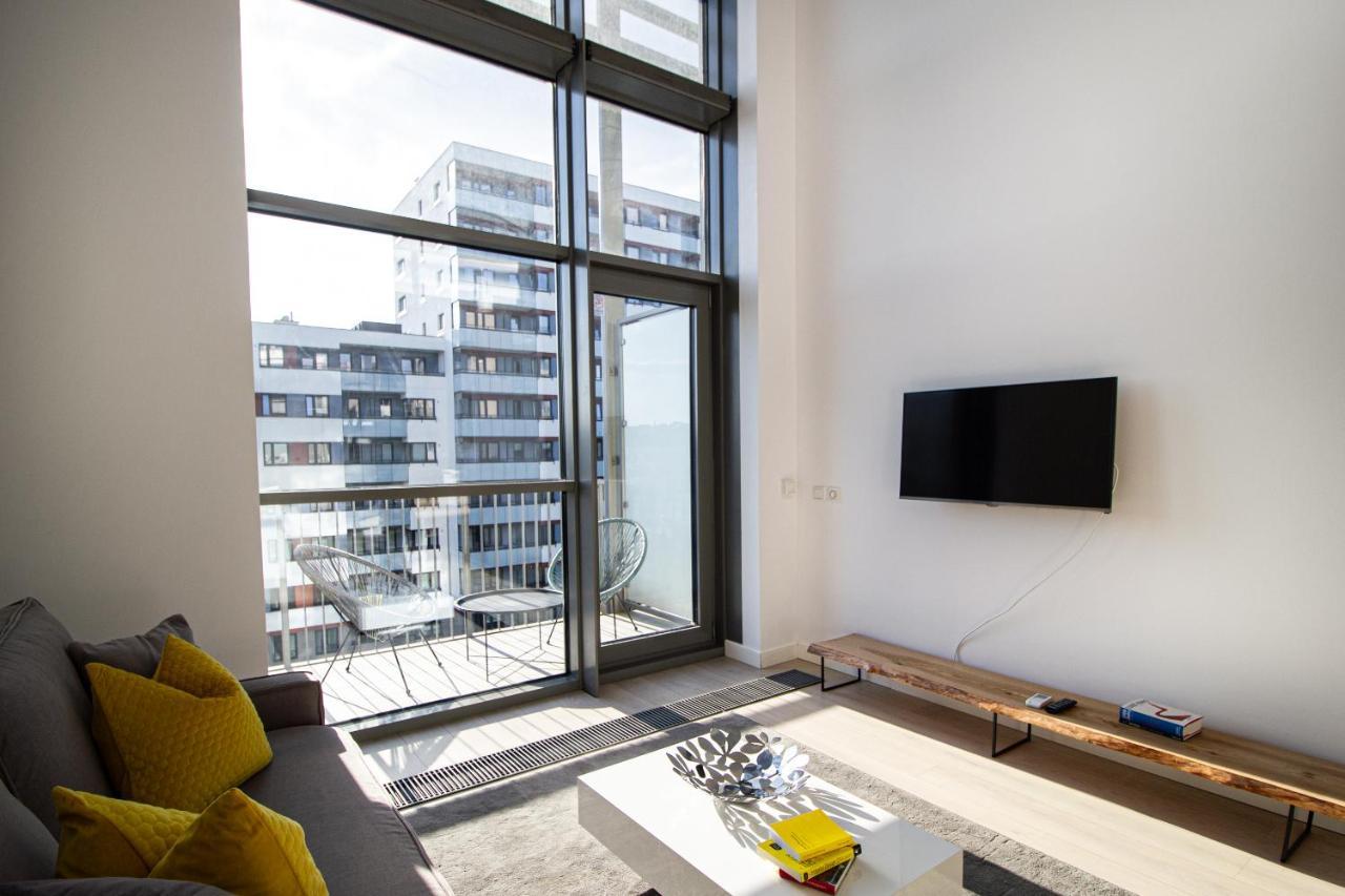 Qbik Loft Modern Apartment وارسو المظهر الخارجي الصورة